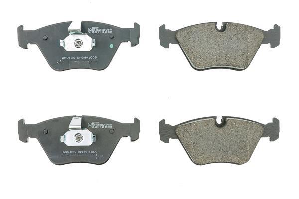Jeu de 4 plaquettes de frein AISIN ref. BPBM-1009